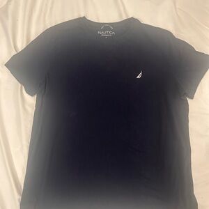 Nautica Men's Dark Blue Short Sleeve Tee